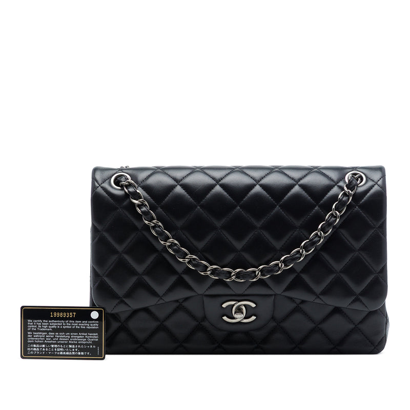 Jumbo Classic Lambskin Double Flap - Image 7