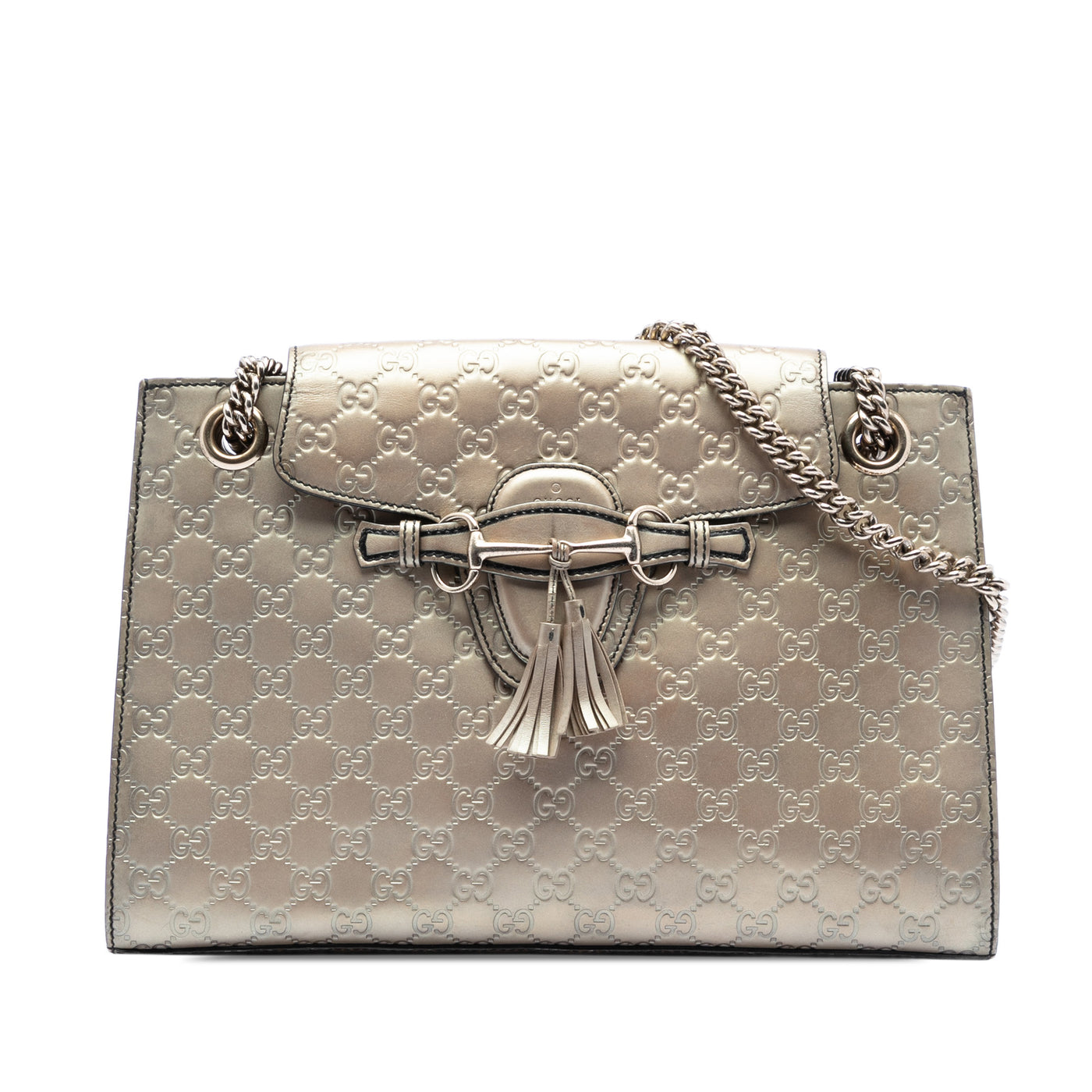 Large Guccissima Emily Shoulder Bag - Image 1