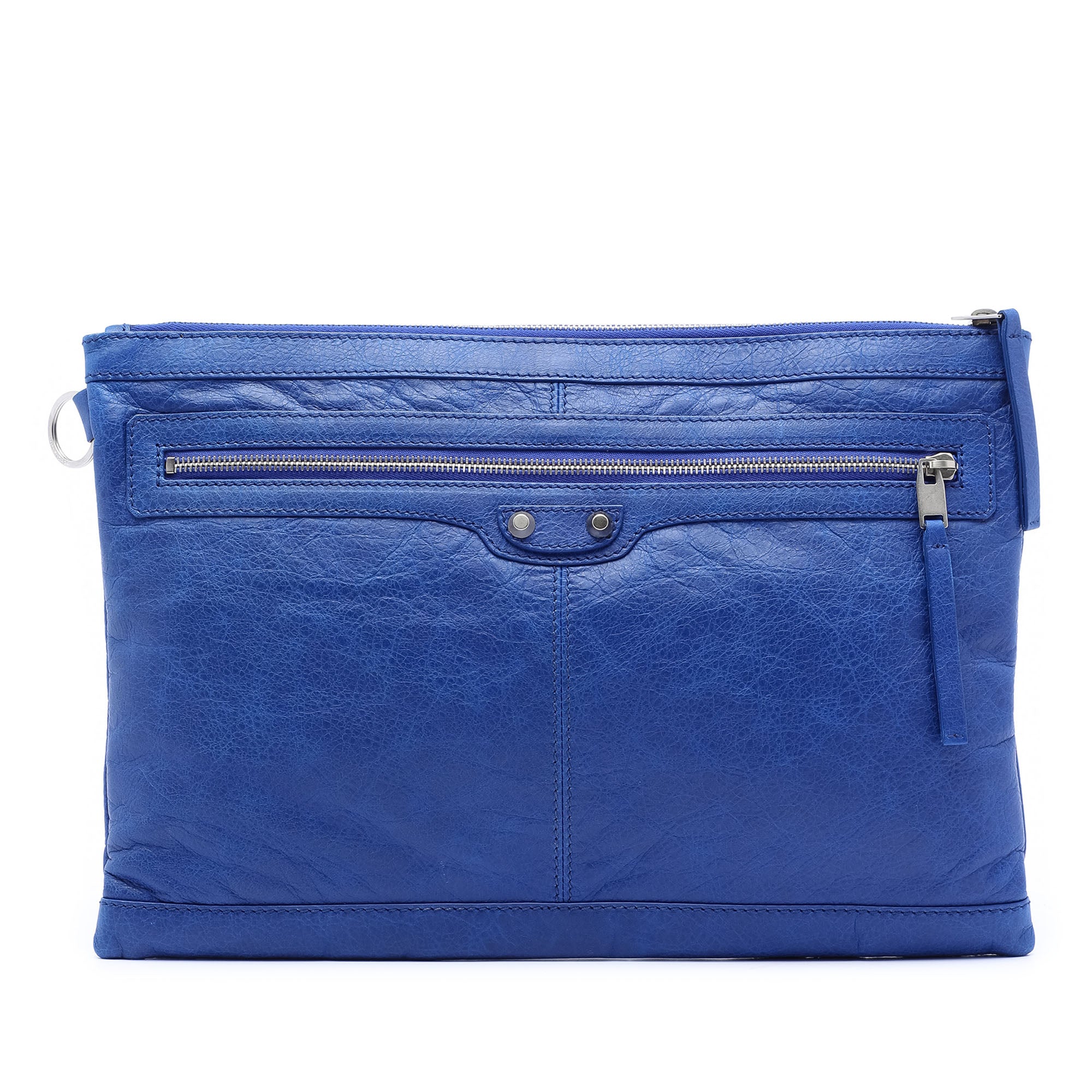 Lambskin Motocross Classic Clip L Clutch - Image 1