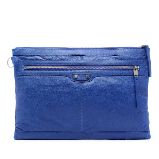 Lambskin Motocross Classic Clip L Clutch - Image 1