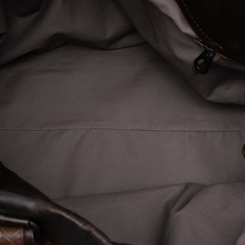 Intrecciomirage Trimmed Nappa Tote - Image 4