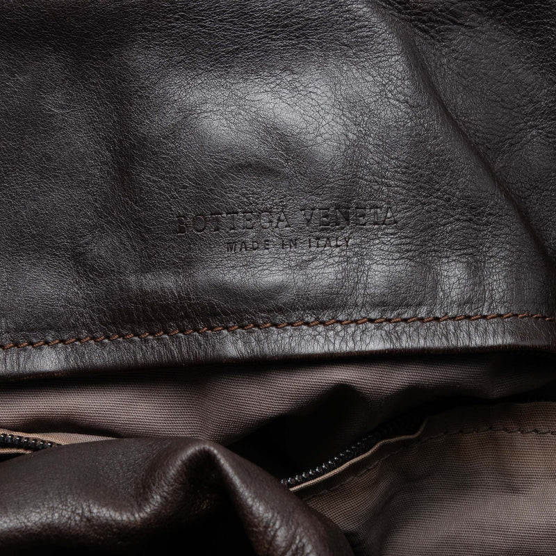 Intrecciomirage Trimmed Nappa Tote - Image 5