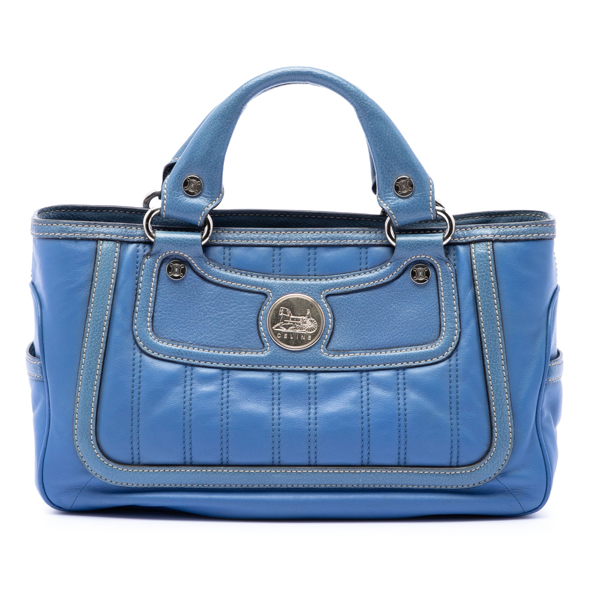 Leather Boogie Horse Carriage Handbag - Image 1