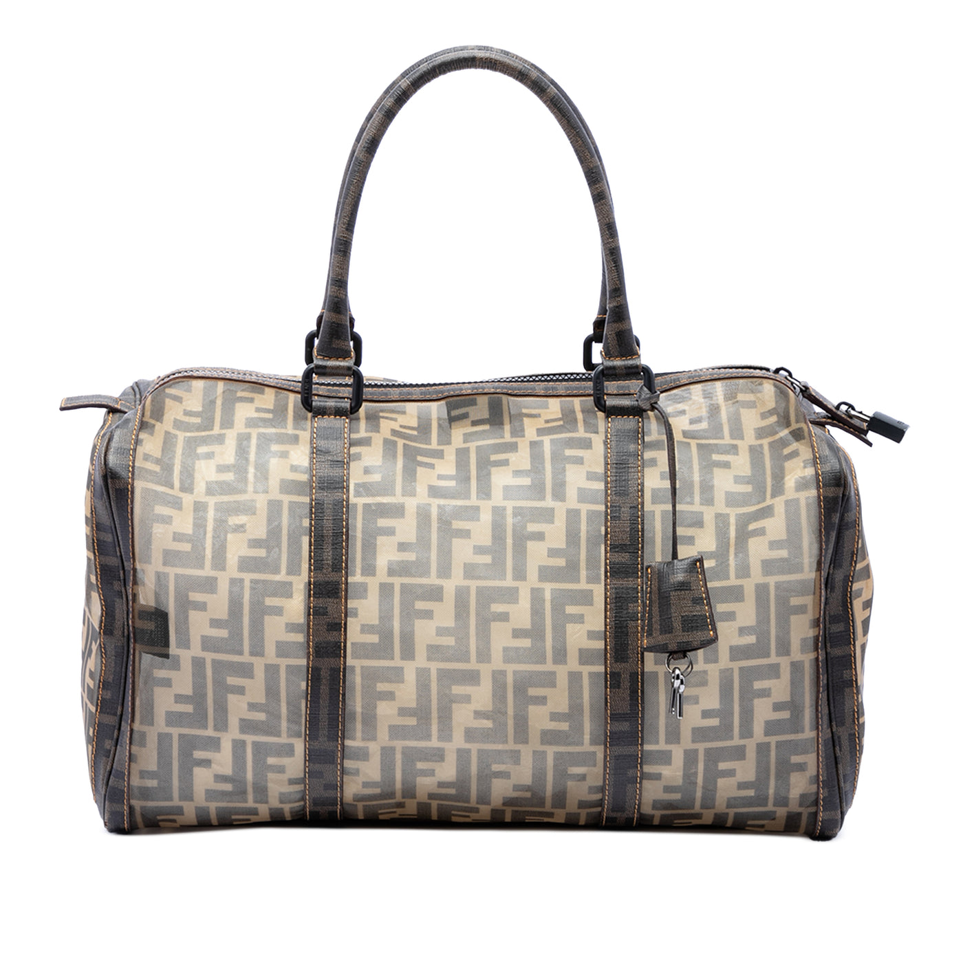 Large Zucca Mesh Boston Bag - Image 1