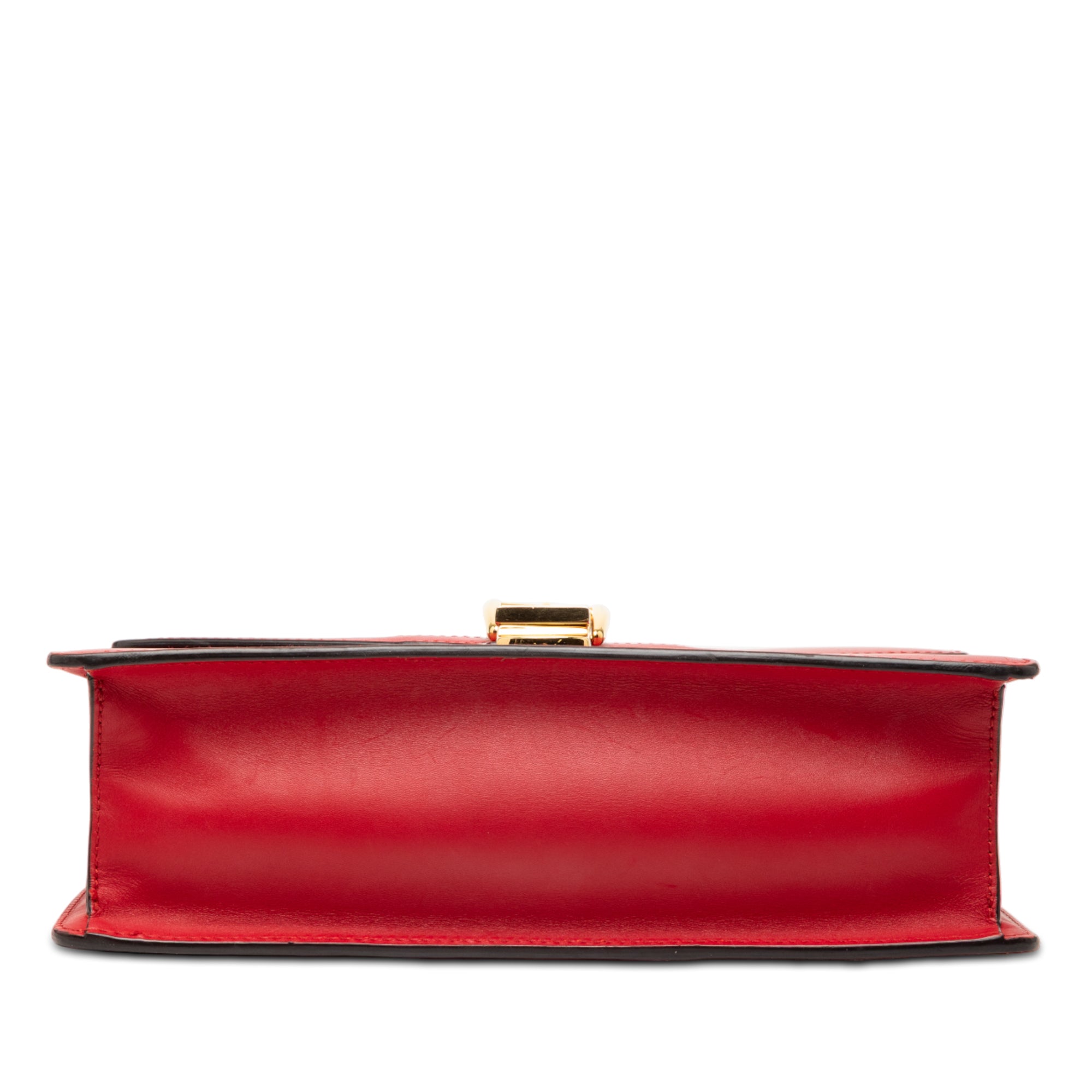 Small Leather Sylvie Web Satchel - Image 3