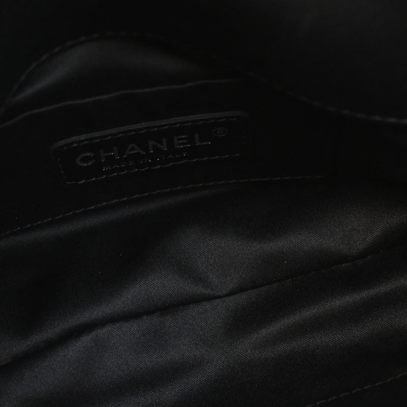 Patent Trimmed Sequined Satin Reissue 2.55 Single Flap 225 - Image 8