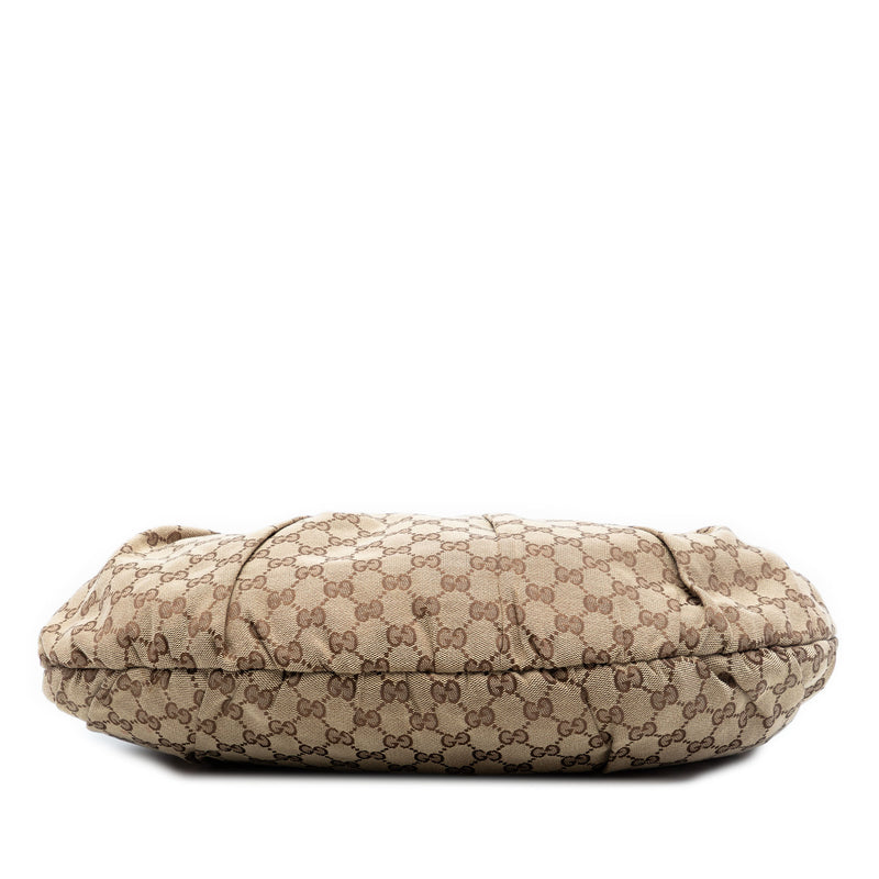 GG Canvas Studded Pelham Hobo Bag - Image 3