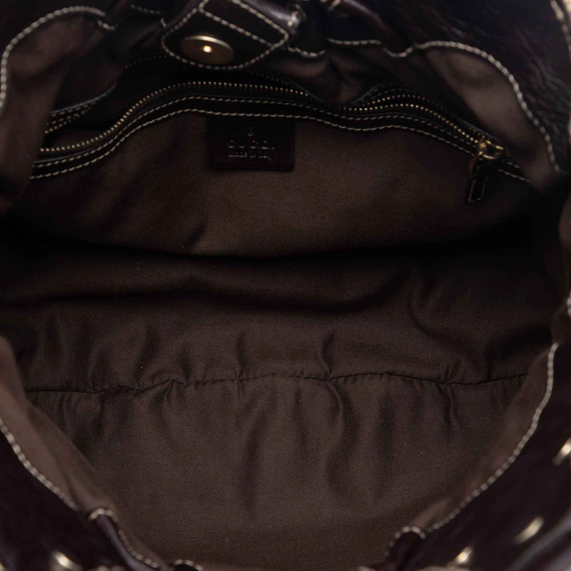 GG Canvas Studded Pelham Hobo Bag - Image 4