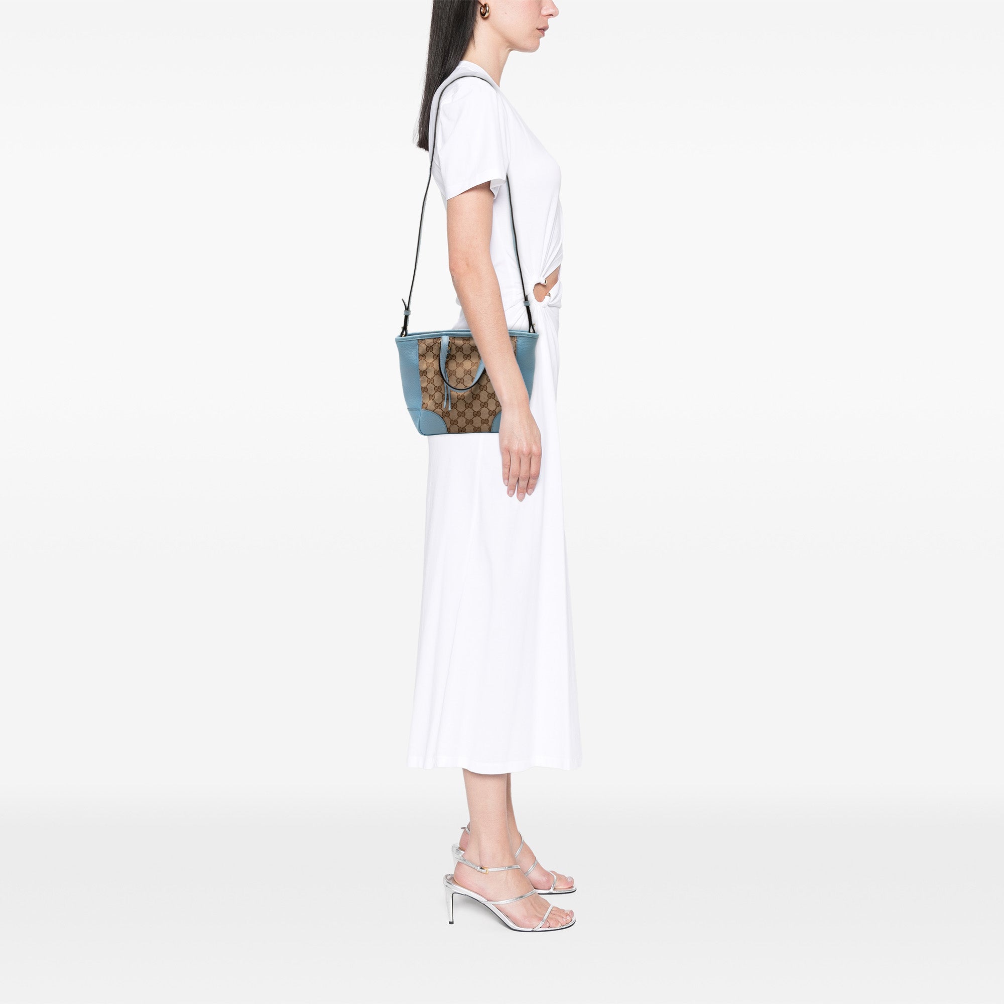 Small GG Canvas Bree Satchel - Image 8