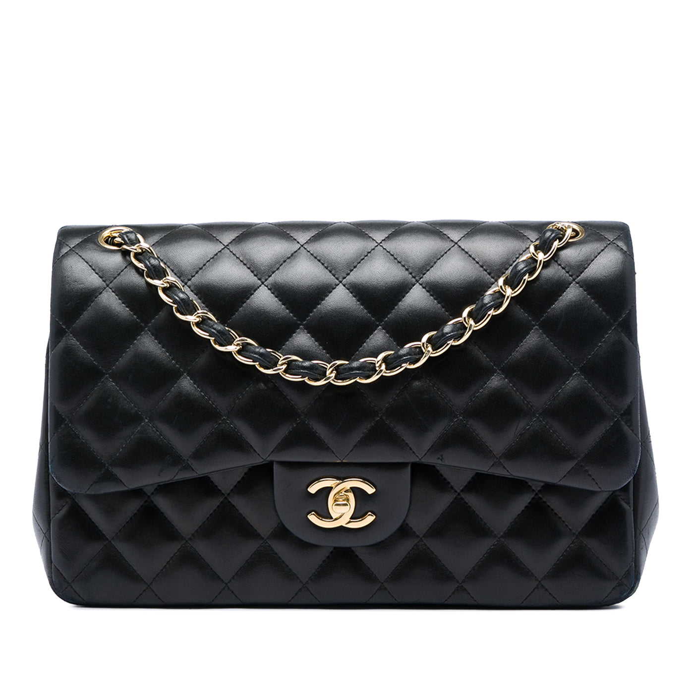 Jumbo Classic Lambskin Double Flap - Image 1