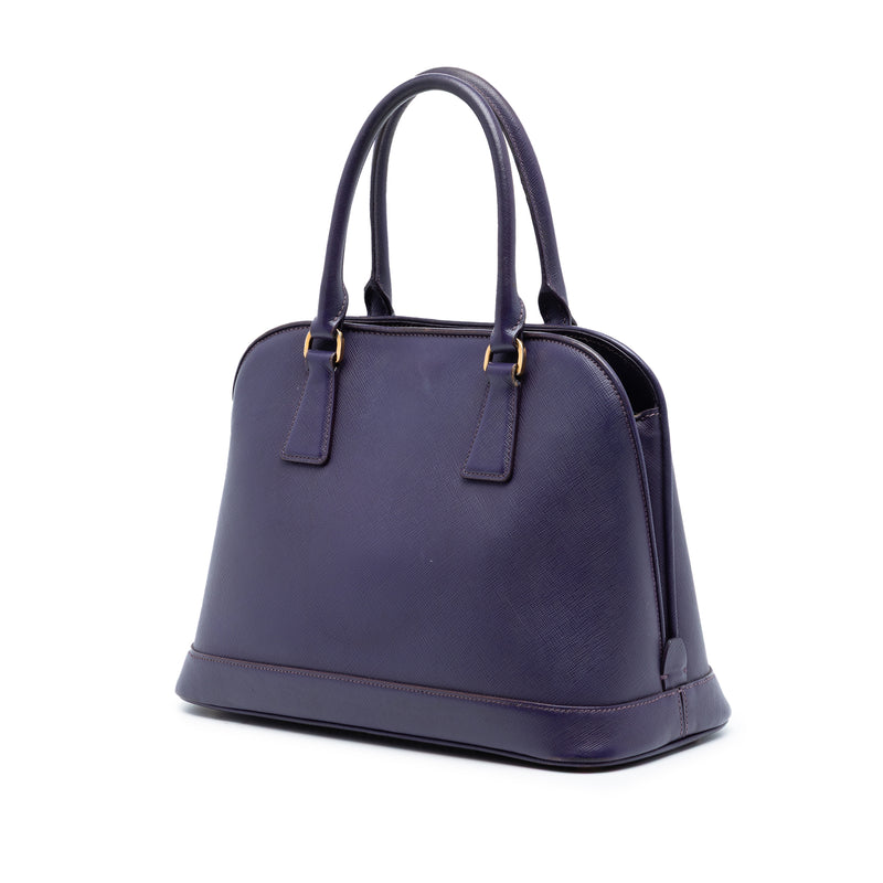 Medium Saffiano Lux Open Promenade Satchel - Image 2