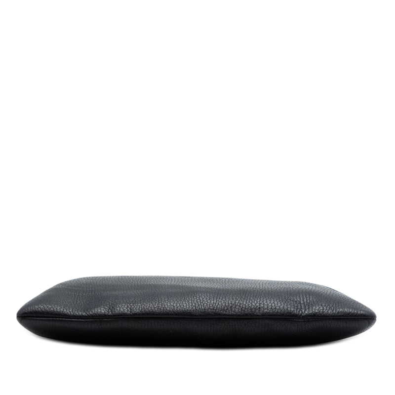 Calfskin Bamboo Tassel Clutch - Image 3