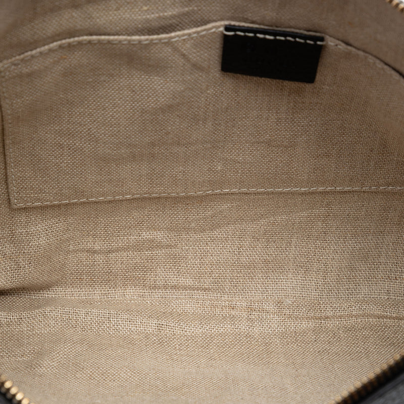 Calfskin Bamboo Tassel Clutch - Image 4