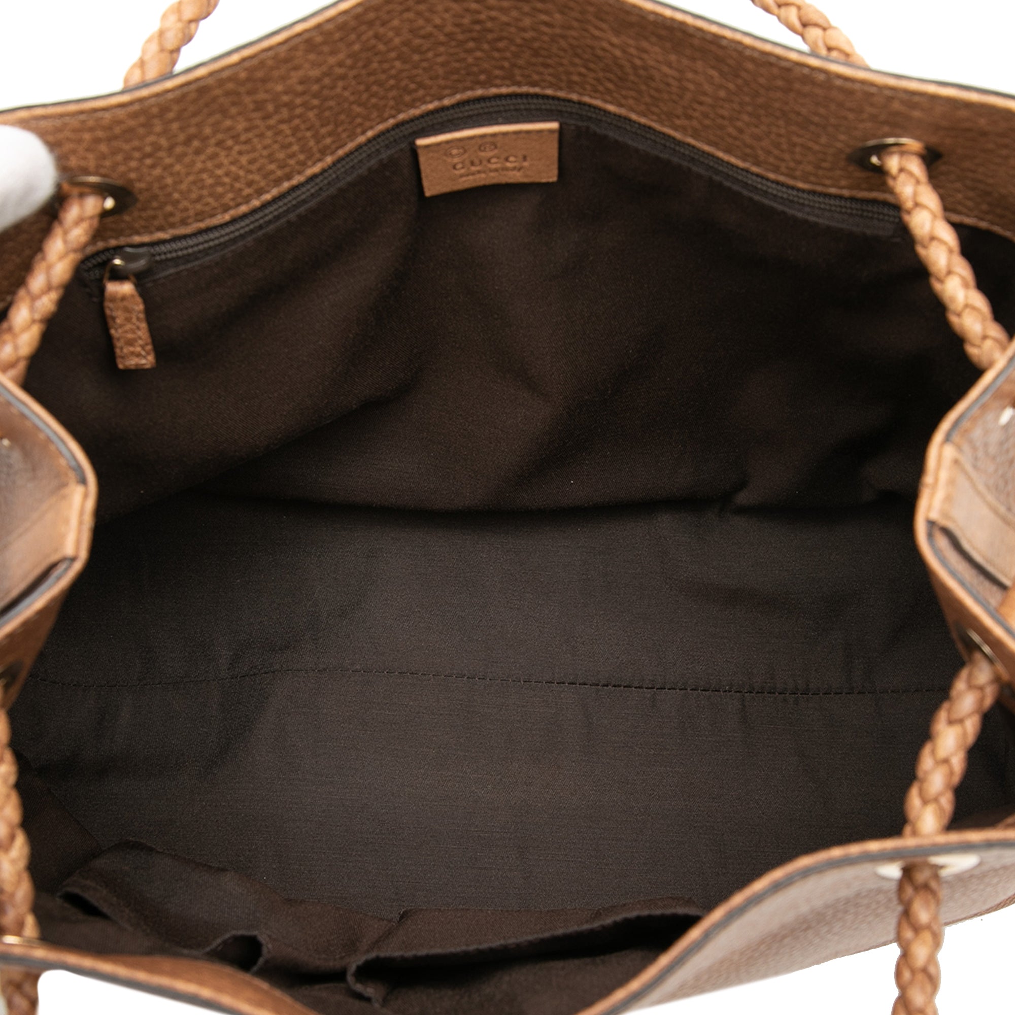Medium Leather Gifford Tote - Image 4