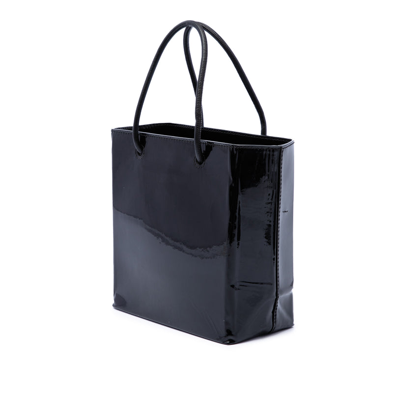 Patent Logo Shopping Tote XXS - Image 2