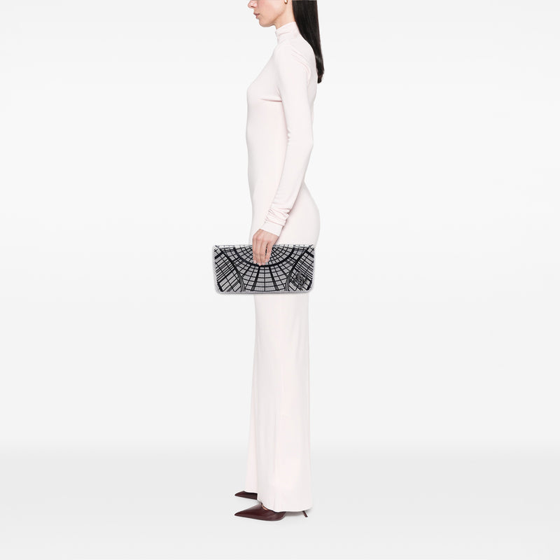 Sequin Embellished Lambskin Grand Palais Clutch - Image 7