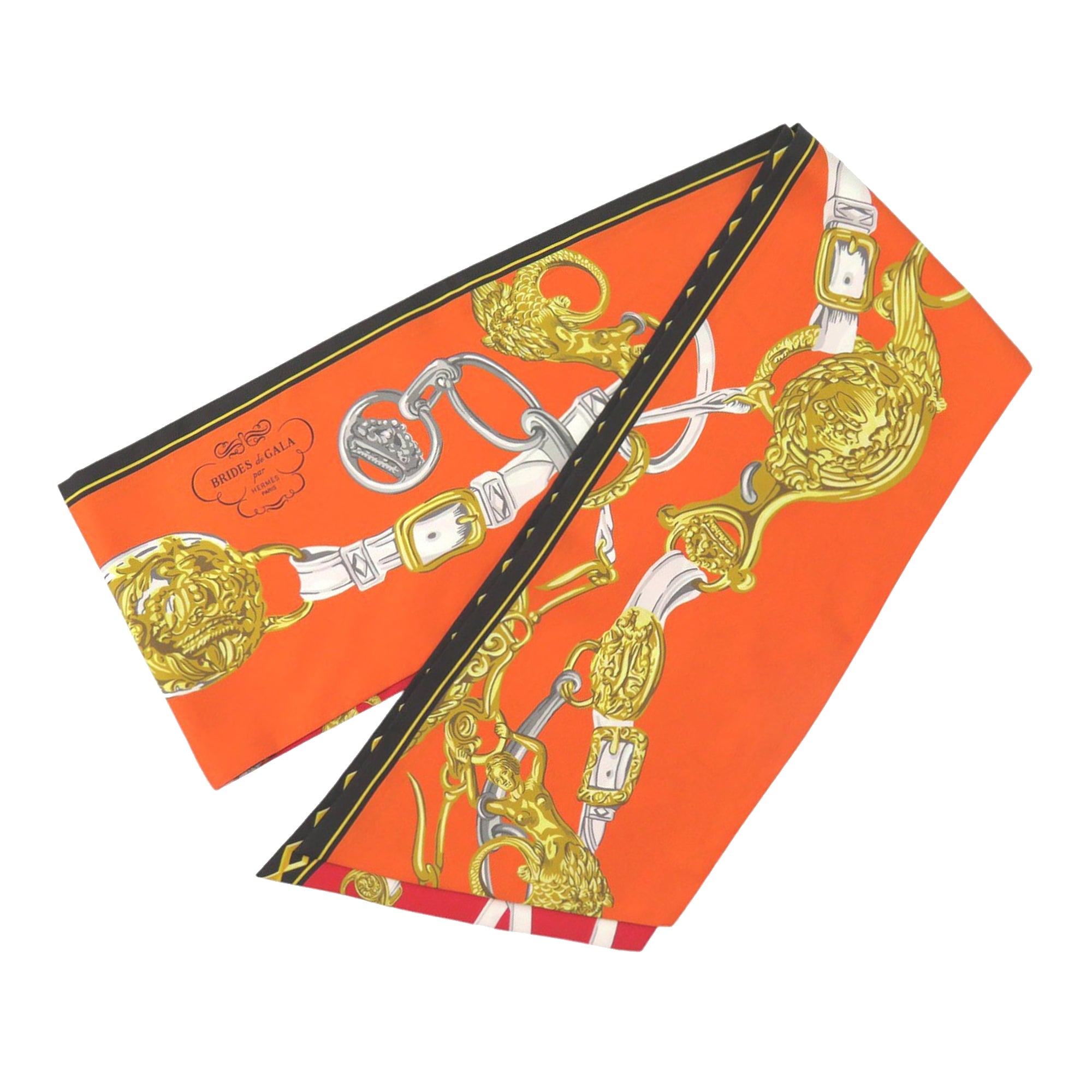 Maxi Brides de Gala Silk Twilly Scarf - Image 2