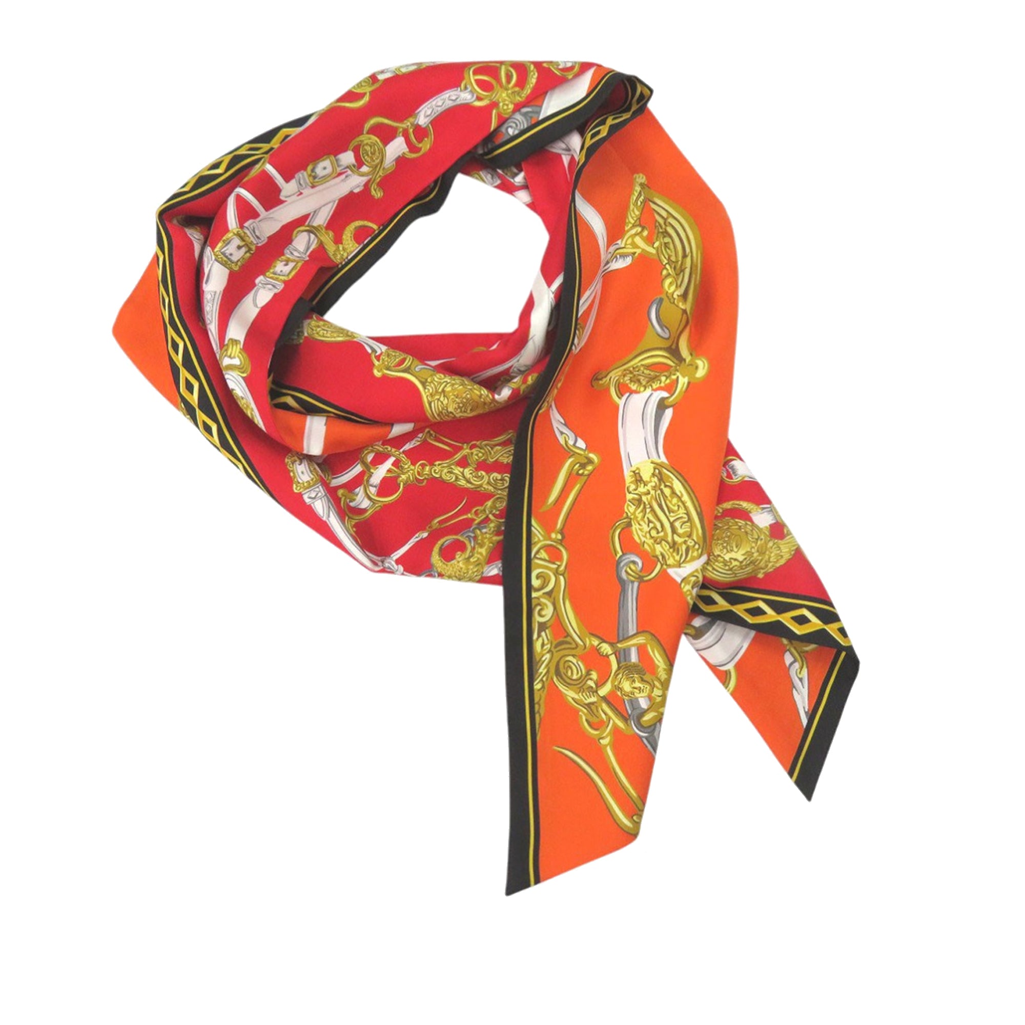 Maxi Brides de Gala Silk Twilly Scarf - Image 9