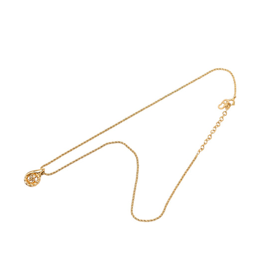 Gold Plated CD Pendant Necklace - Image 1