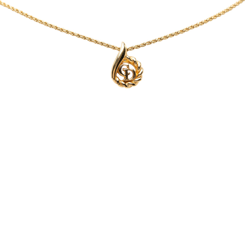 Gold Plated CD Pendant Necklace - Image 2