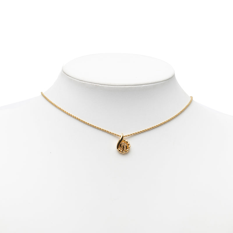 Gold Plated CD Pendant Necklace - Image 5