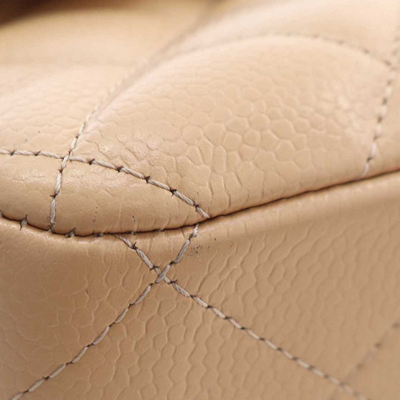 Jumbo Classic Caviar Double Flap - Image 11