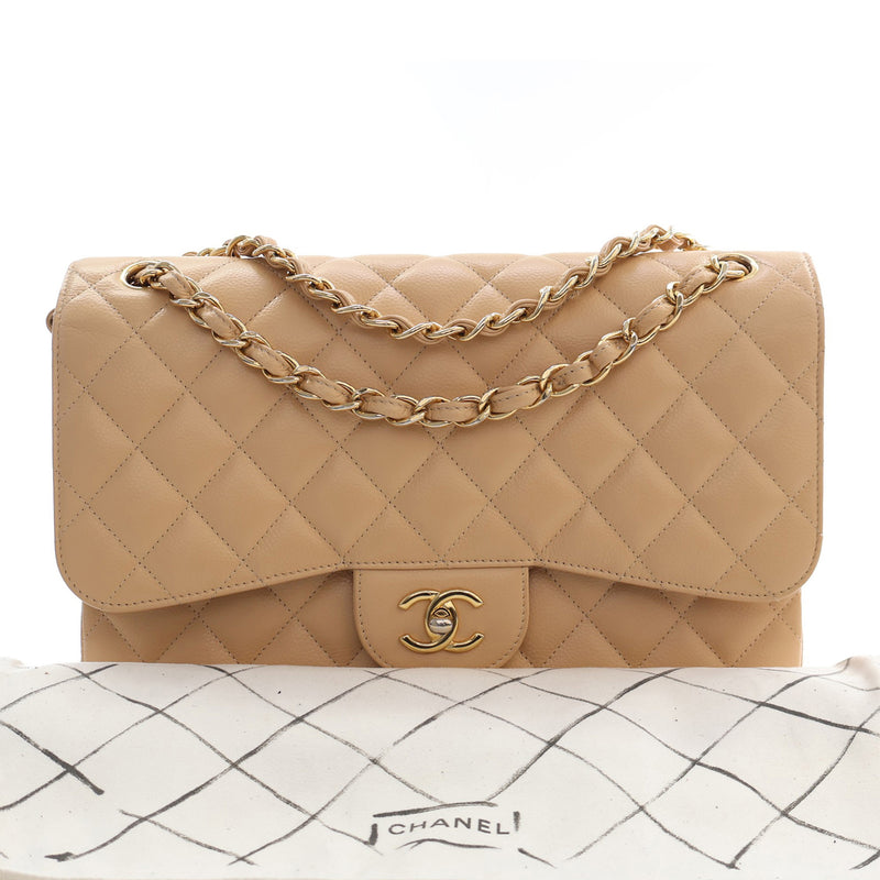 Jumbo Classic Caviar Double Flap - Image 15