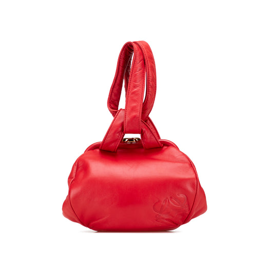 Leather Anagram Frame Handbag - Image 1