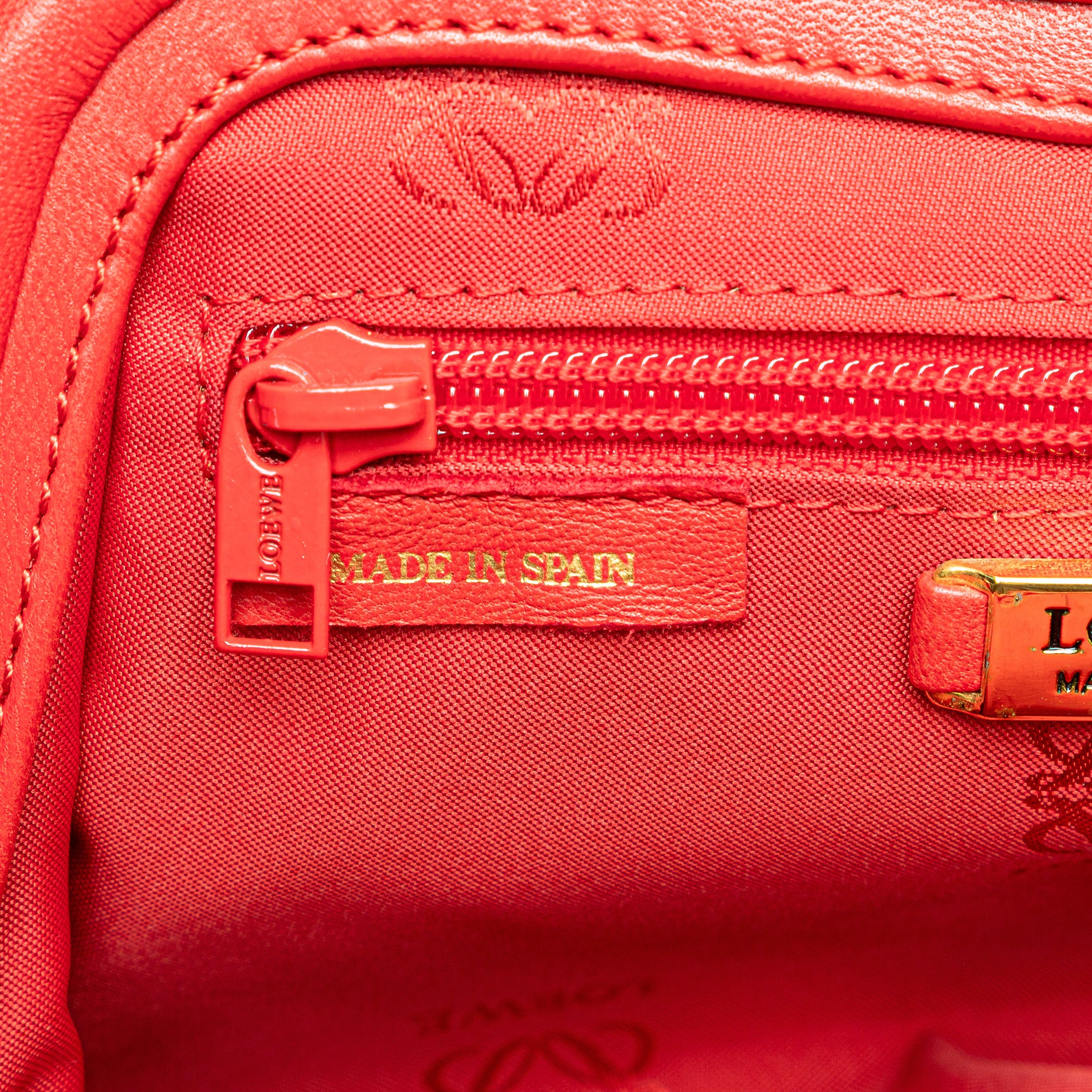Leather Anagram Frame Handbag - Image 10