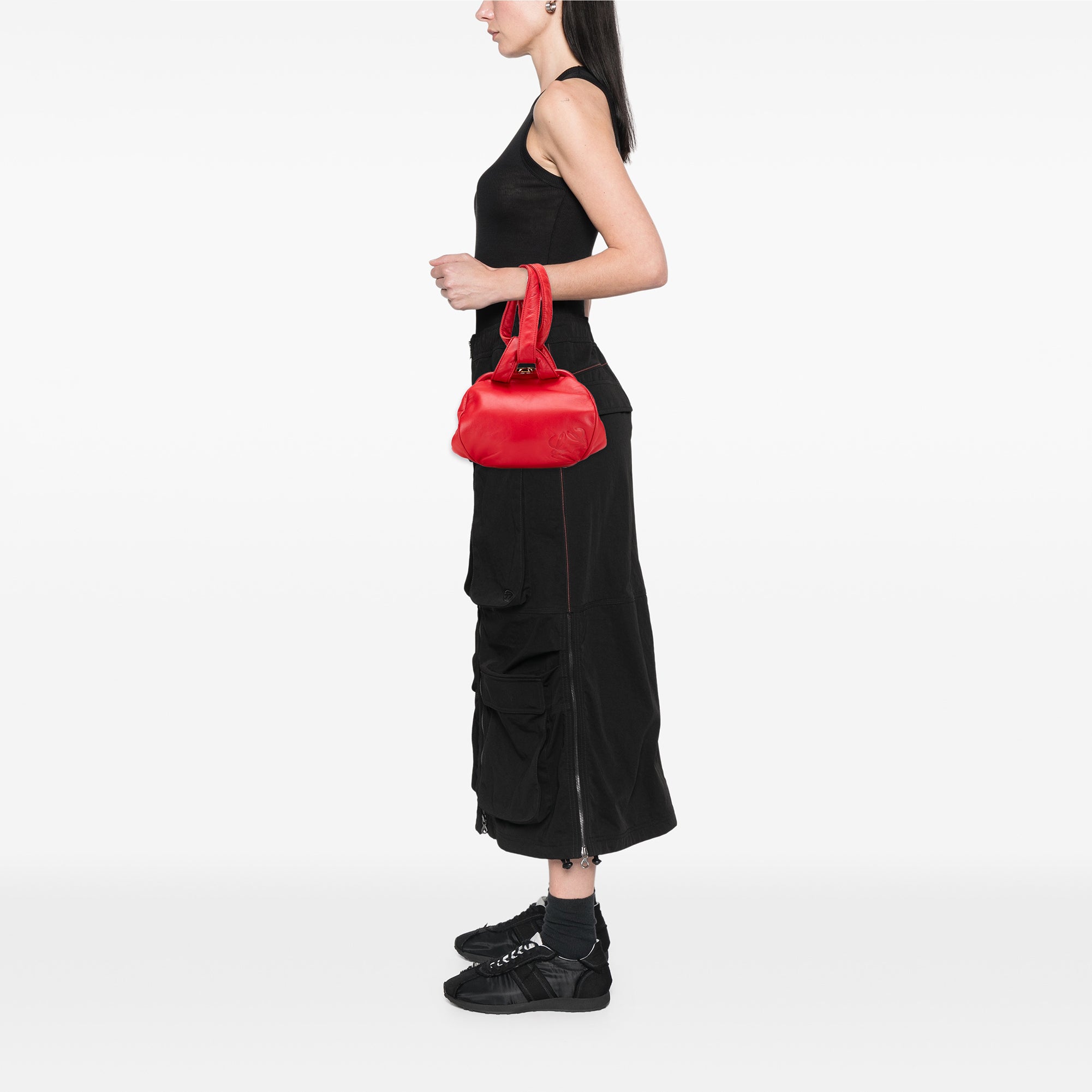 Leather Anagram Frame Handbag - Image 11