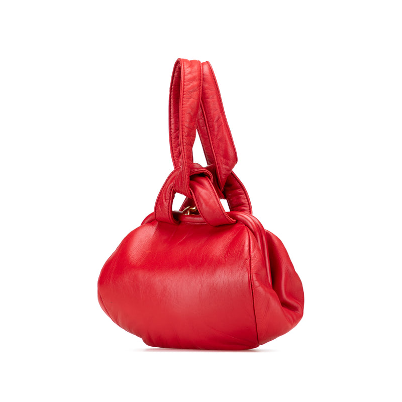 Leather Anagram Frame Handbag - Image 2