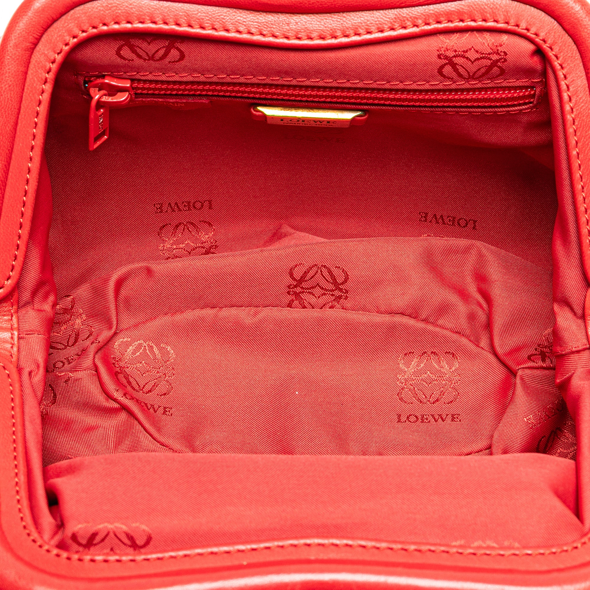 Leather Anagram Frame Handbag - Image 4