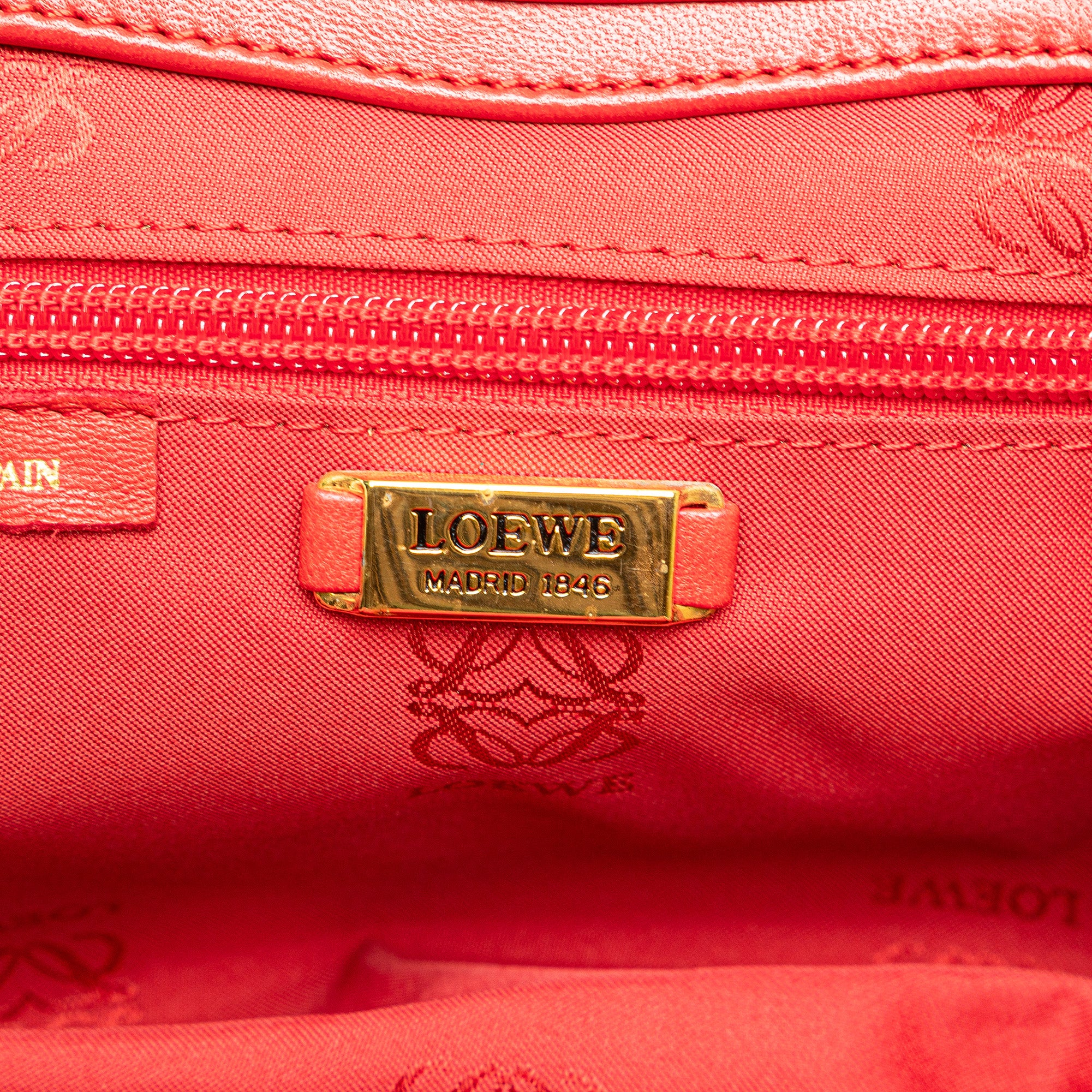 Leather Anagram Frame Handbag - Image 5