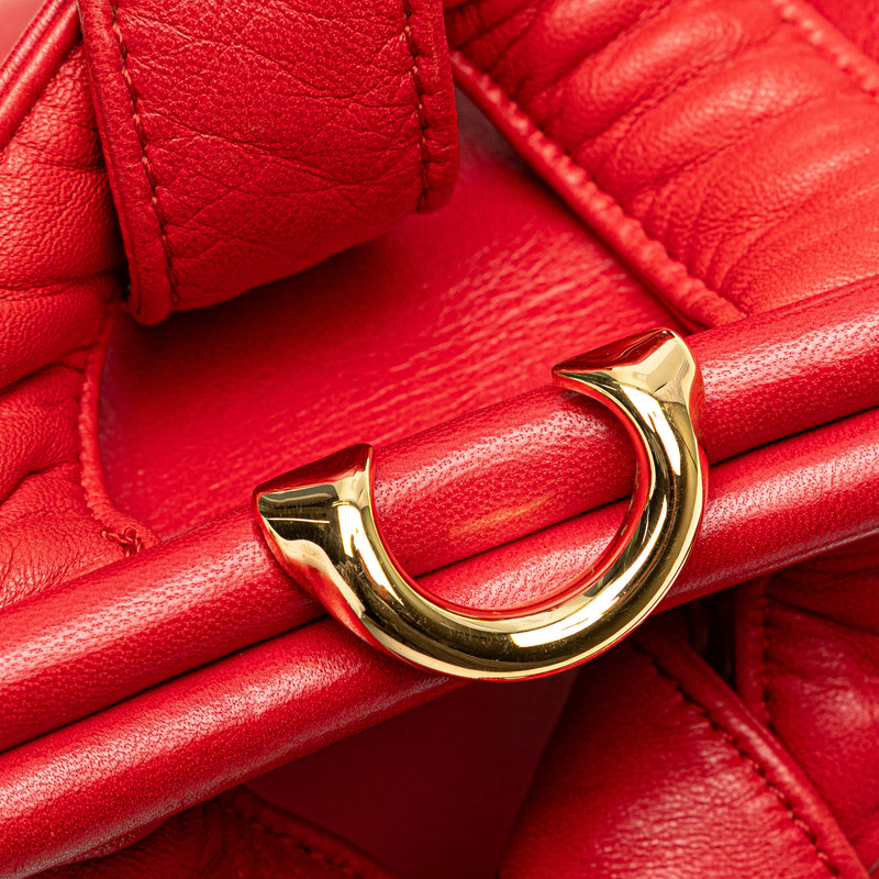 Leather Anagram Frame Handbag - Image 9