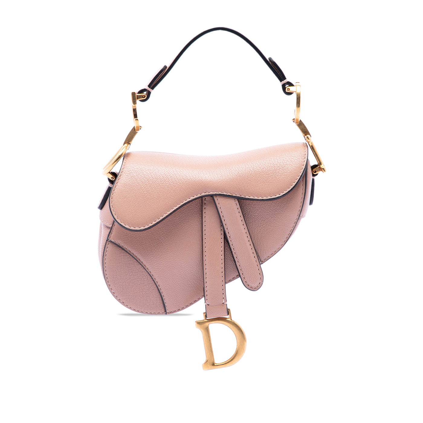 Micro Goatskin Saddle Bag - Image 1