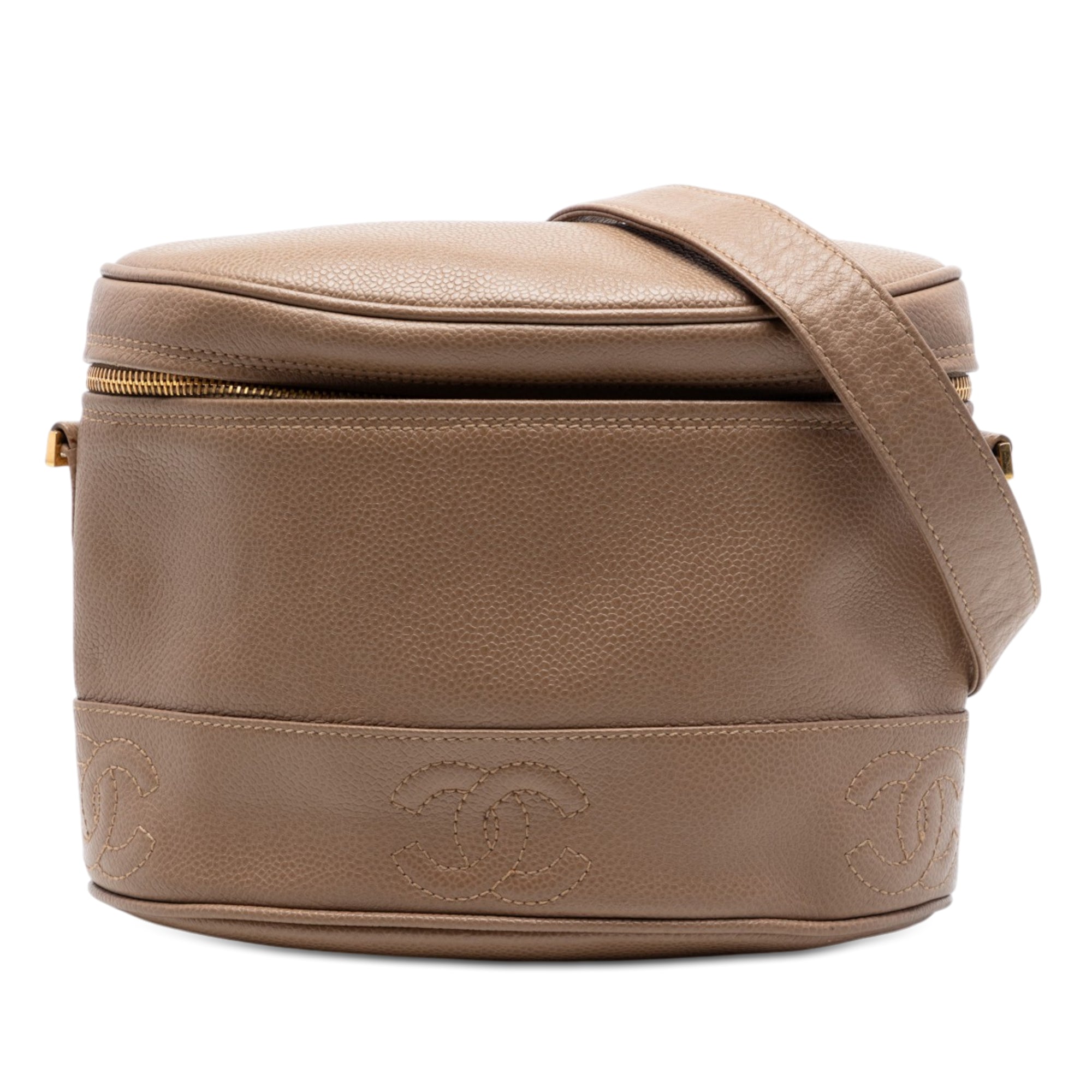 Triple CC Caviar Crossbody - Image 1