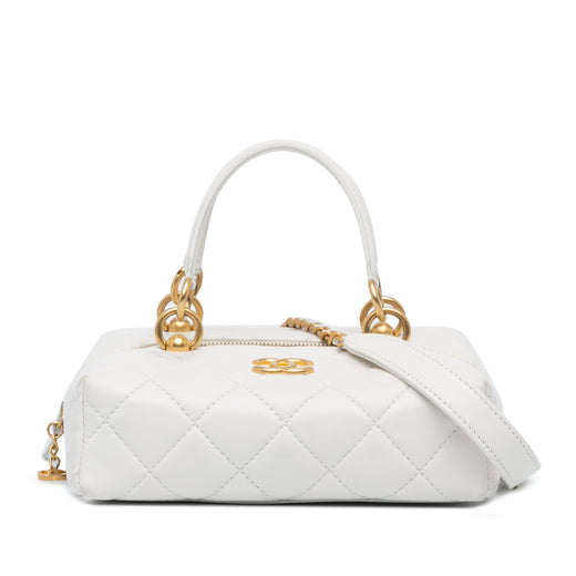 Métiers d'Art CC Quilted Lambskin Box with Top Handle Bag - Image 1