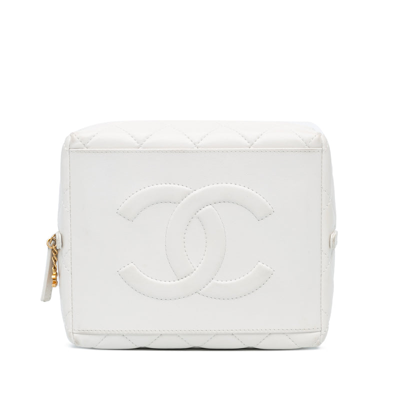 Métiers d'Art CC Quilted Lambskin Box with Top Handle Bag - Image 3