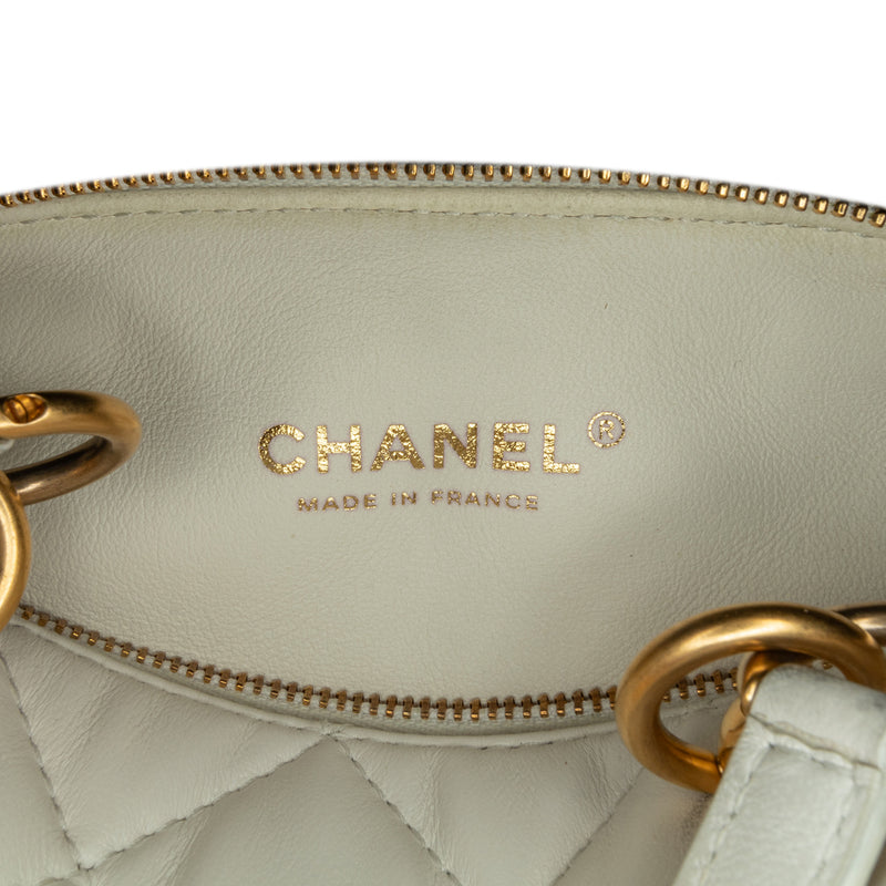 Métiers d'Art CC Quilted Lambskin Box with Top Handle Bag - Image 5