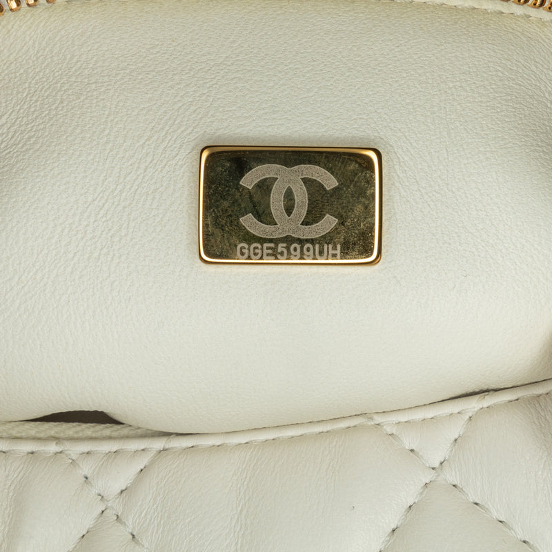 Métiers d'Art CC Quilted Lambskin Box with Top Handle Bag - Image 6