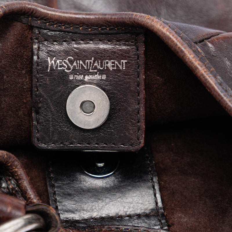 Small Calfskin Mombasa Hobo - Image 5
