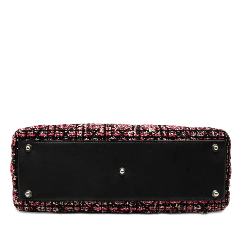 Large Tweed Cannage Fringe Lady Dior - Image 3