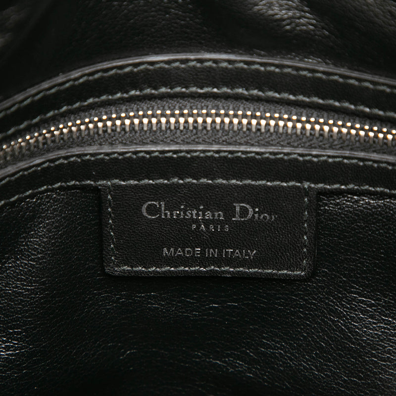 Large Tweed Cannage Fringe Lady Dior - Image 5