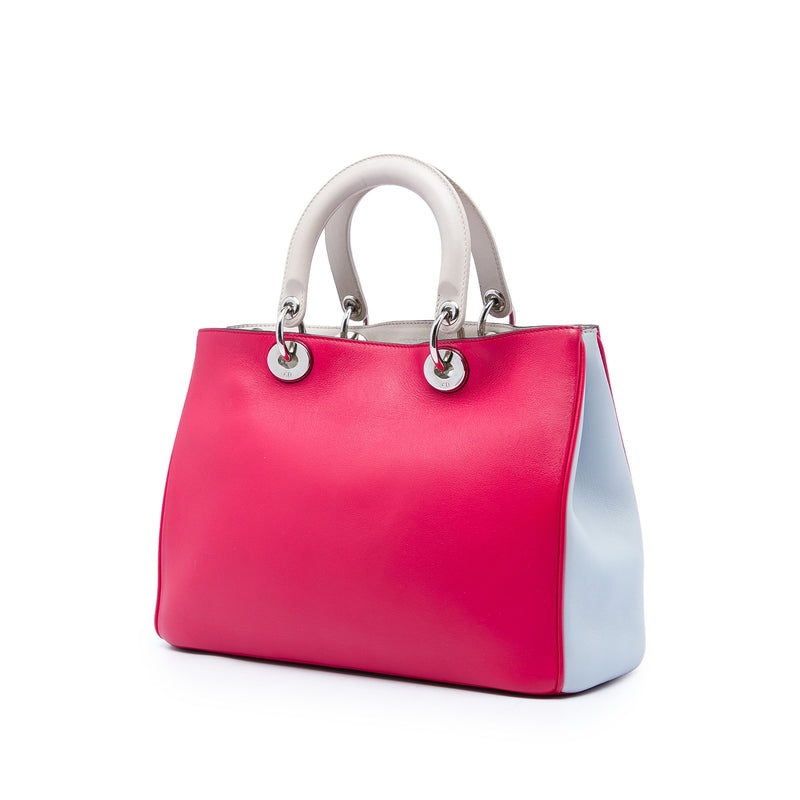 Medium Tricolor Calfskin Diorissimo Tote - Image 2