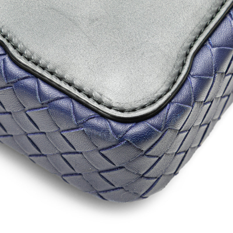 Intrecciato Trimmed Leather Crossbody - Image 11