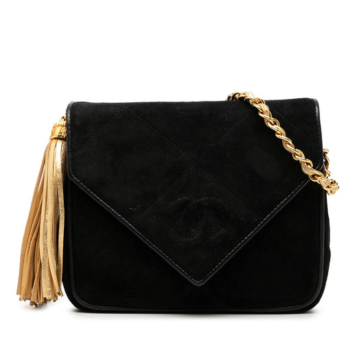 CC Suede Tassel Crossbody - Image 1