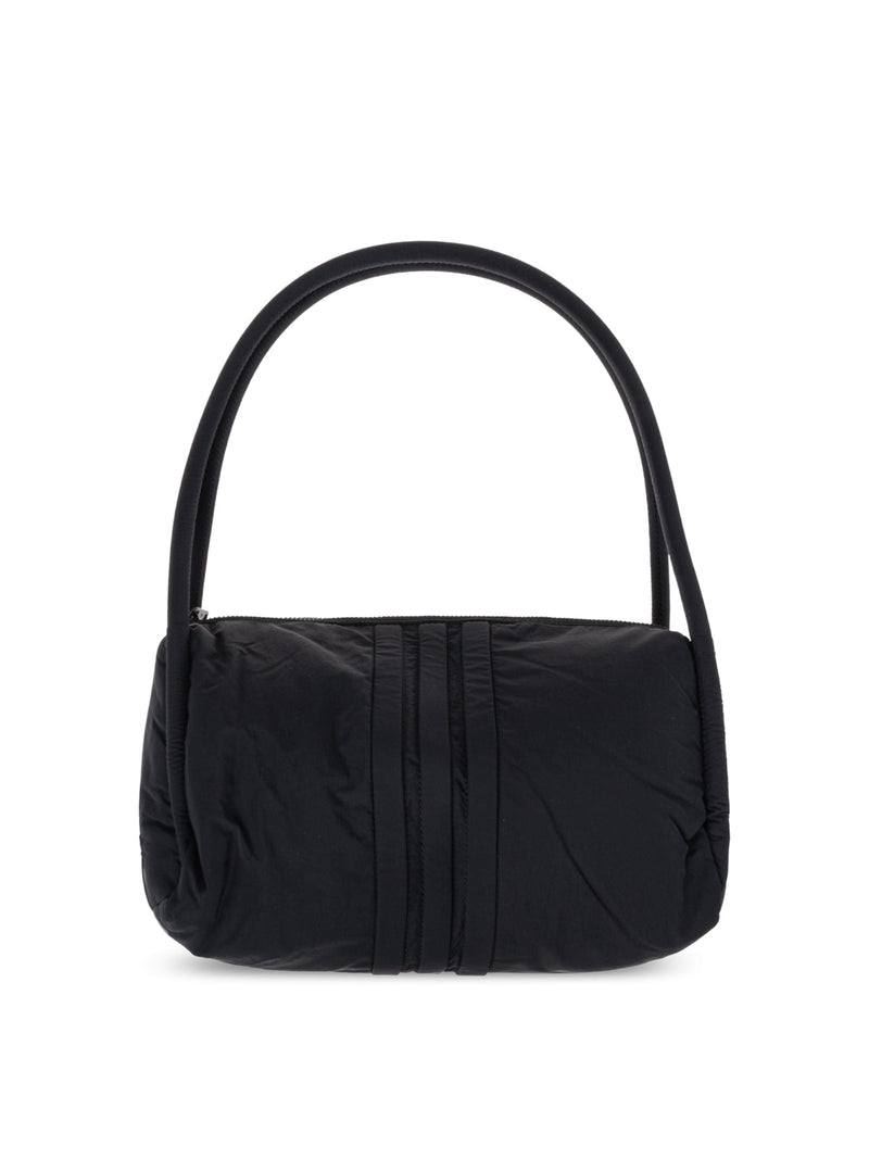 Y-3 Quilted Padded Nylon Shoulder Bag — Black Polyamide