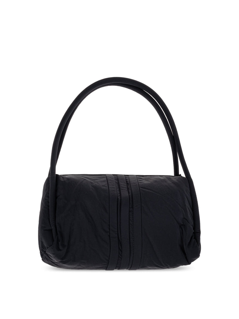 Y-3 Quilted Padded Nylon Shoulder Bag — Black Polyamide
