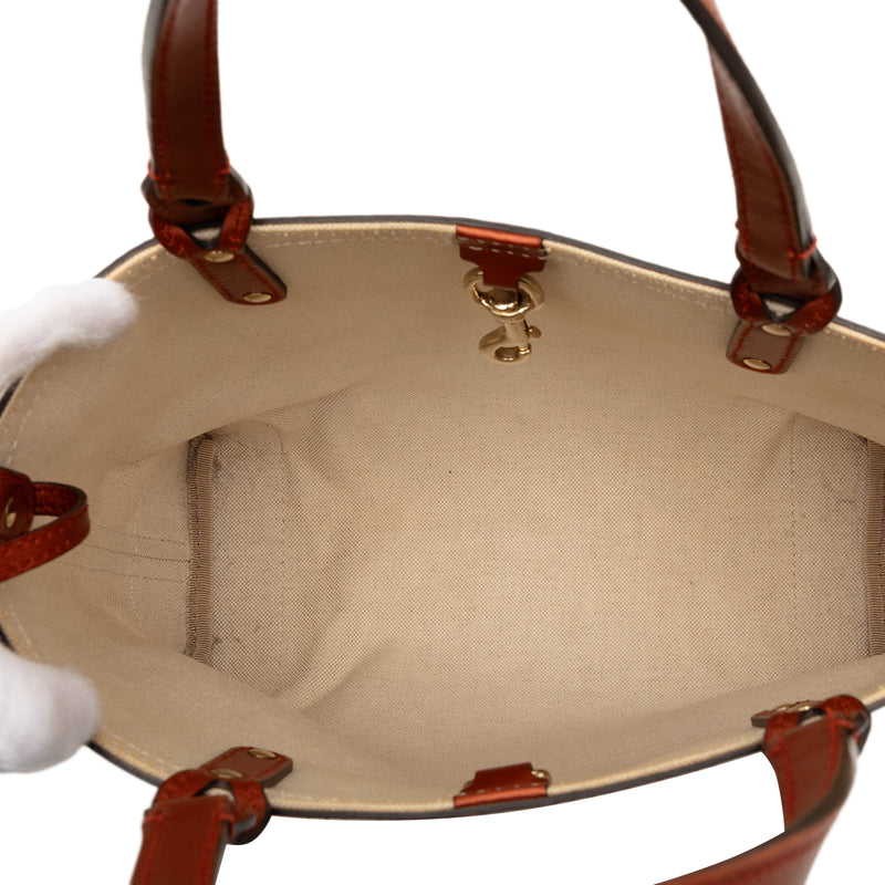 GG Canvas Craft Tote - Image 4