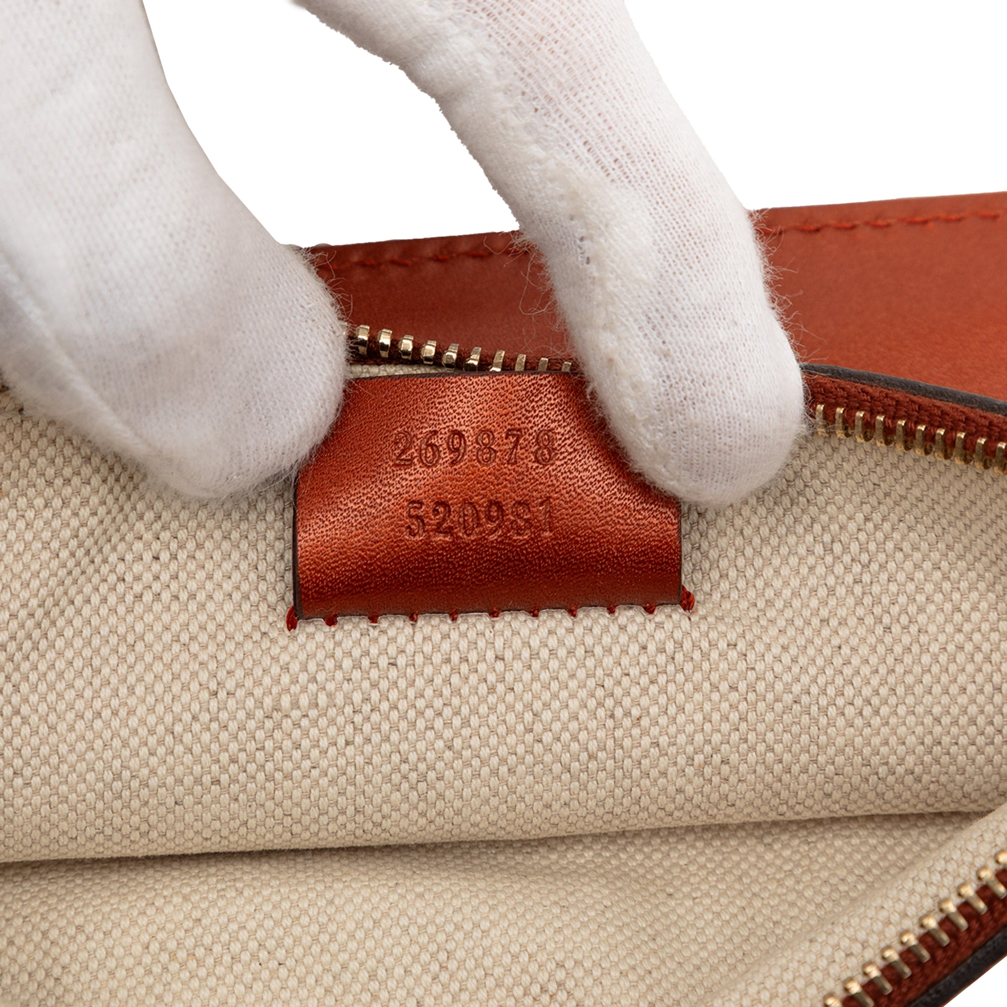 GG Canvas Craft Tote - Image 6